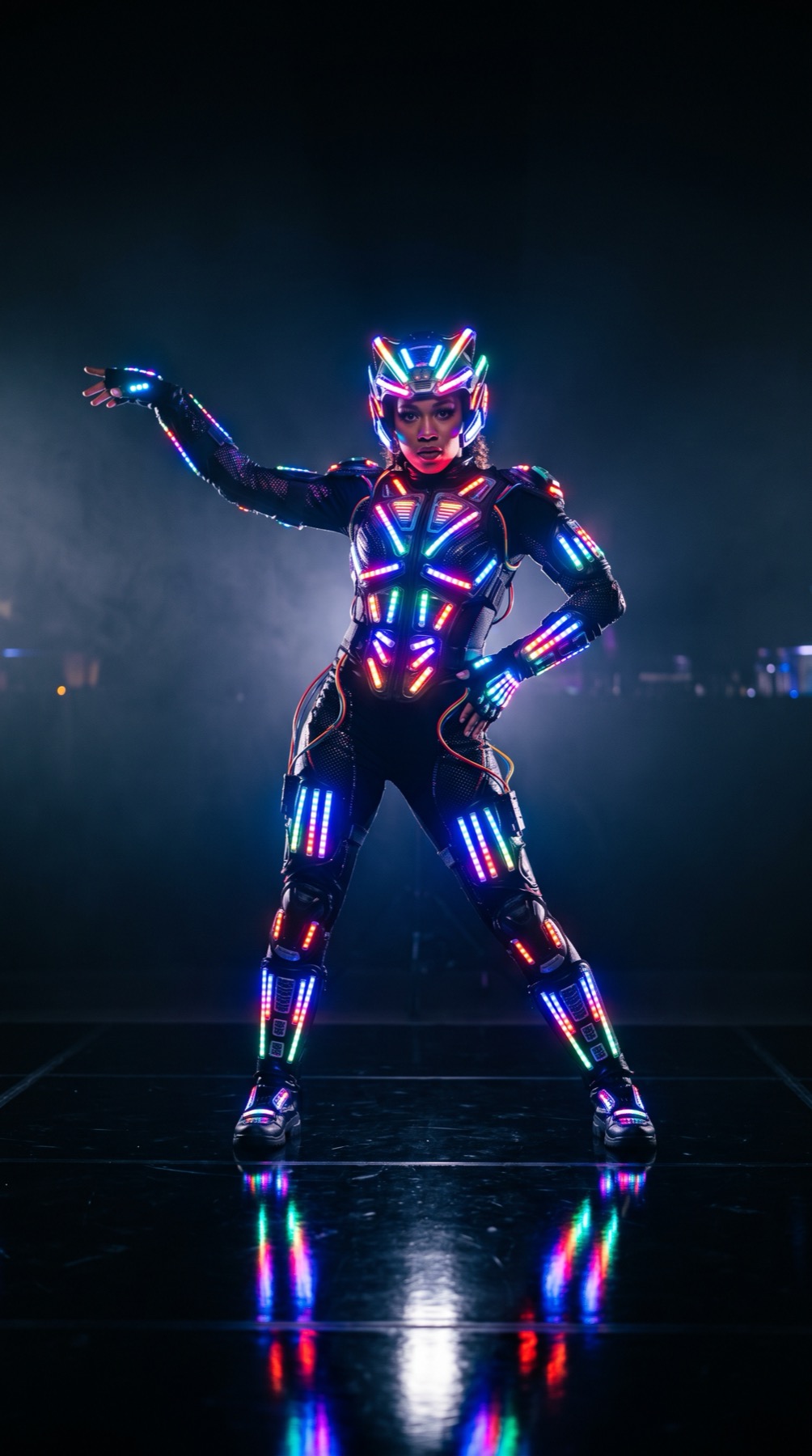 Costum LED generat